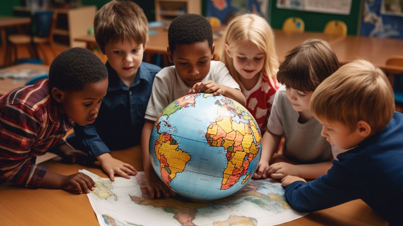 Jak uczniowie na całym świecie uczą się o kontynentach?